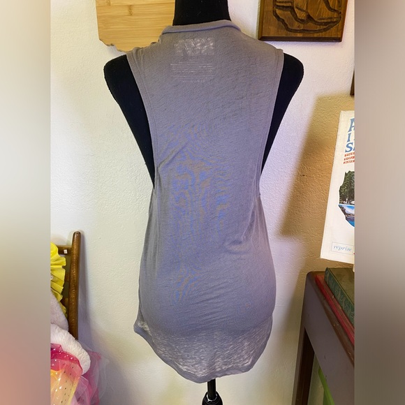 KISS Spirit of ‘76 Official Merch Retro Burnout Sheer Muscle Tank Women’s Small - Picture 4 of 11